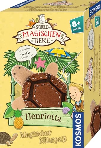 KOSMOS 698928 Die Schule der magischen Tiere - Magischer Nähspaß: Henrietta, Nähset für Anfänger und Kinder ab 8 Jahren, enthält Filzstoff, Nadel, Stickgarn und Füllmaterial, Bastelset für Kinder KOSMOS 698928 Die Schule der magischen Tiere - Magischer Nähspaß: Henrietta, Nähset für Anfänger und Kinder ab 8 Jahren, enthält Filzstoff, Nadel, Stickgarn und Füllmaterial, Bastelset für Kinder von Kosmos
