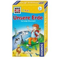 KOSMOS 711290 WAS IST WAS Junior - Unsere Erde (Mitbringspiel) von Kosmos