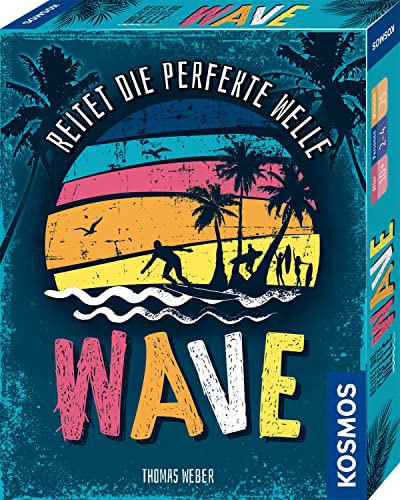 KOSMOS 741785 Wave Kartenspiel, kooperativ, Cooles Familienspiel, das besondere: EIN Teil der Karten Wird verkehrt herum gehalten, für 2-4 Personen ab 10 Jahren KOSMOS 741785 Wave Kartenspiel, kooperativ, Cooles Familienspiel, das besondere: EIN Teil der Karten Wird verkehrt herum gehalten, für 2-4 Personen ab 10 Jahren von Kosmos