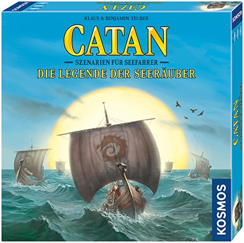 KOSMOS Catan 692902 - Catan - Szenarien für Seefahrer - Die Legende Der Seeräuber, Strategiespiel von Kosmos