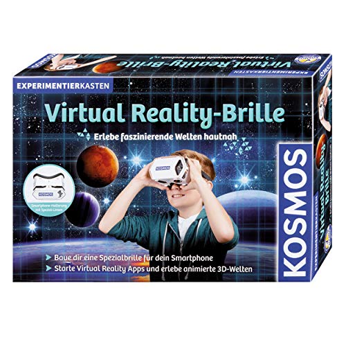 KOSMOS Experimente & Forschung 676063 - Virtual Reality Brille, Experimentierkasten von Kosmos