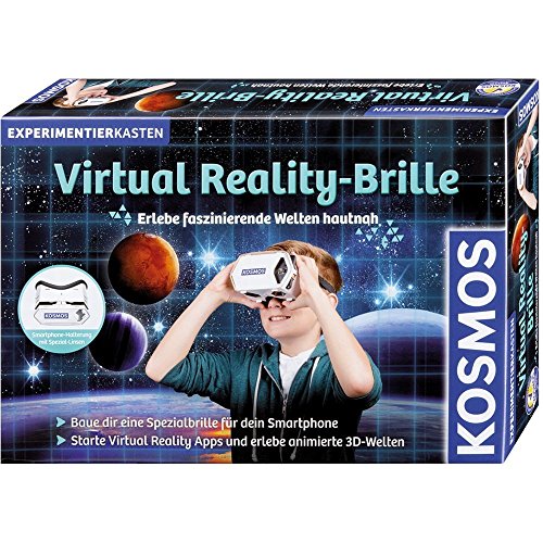 KOSMOS Experimente & Forschung 676063 - Virtual Reality Brille, Experimentierkasten von Kosmos