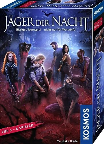 KOSMOS 680046 Jäger der Nacht, bissiges Teamspiel Nicht nur für Werwölfe, Sei Vampir, Werwolf oder Mensch, Party-Spiel für 5 bis 8 Personen, Kartenspiel für Erwachsene und Kinder ab 10 Jahre KOSMOS 680046 Jäger der Nacht, bissiges Teamspiel Nicht nur für Werwölfe, Sei Vampir, Werwolf oder Mensch, Party-Spiel für 5 bis 8 Personen, Kartenspiel für Erwachsene und Kinder ab 10 Jahre von Kosmos