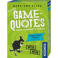 KOSMOS - More Game of Quotes - Neue verrückte Zitate von Franckh-Kosmos