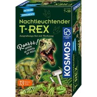 KOSMOS 658021 - T-REX nachtleuchtend, Ausgrabungs-Set, Experimentierkasten, Mitbring-Experimente von Franckh-Kosmos