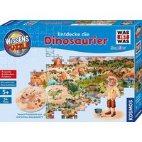WAS IST WAS Junior WIssenspuzzle- Dinosaurier 80 Teile von Franckh-Kosmos