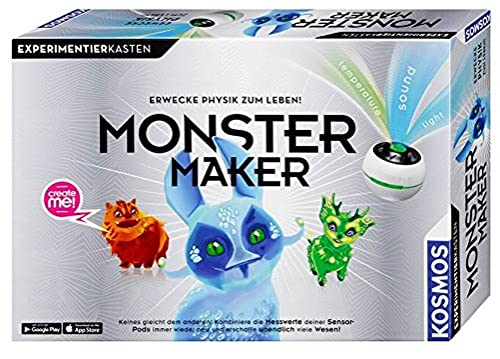 Kosmos 620486 - Monster Maker, Erwecke Physik zum Leben, Experimentierkasten, elektronisches Spielzeug, für Kinder ab 8 Jahre Kosmos 620486 - Monster Maker, Erwecke Physik zum Leben, Experimentierkasten, elektronisches Spielzeug, für Kinder ab 8 Jahre von Kosmos
