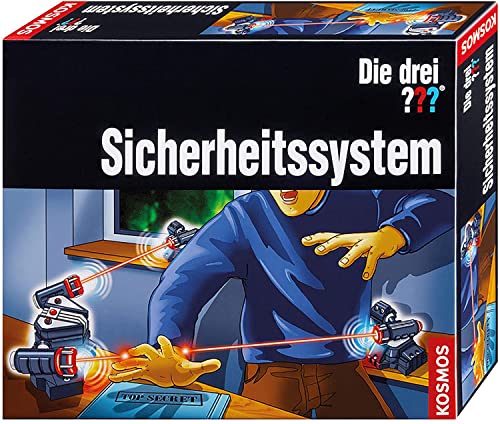 Die drei ??? Sicherheitssystem von KOSMOS, Alarmanlage mit LED-Technik, Detektiv Spielzeug Set für Kinder ab 8 Jahre, sichere dein Kinderzimmer ab, Gadget, Geschenk, Die drei Fragezeichen, Small von Die drei