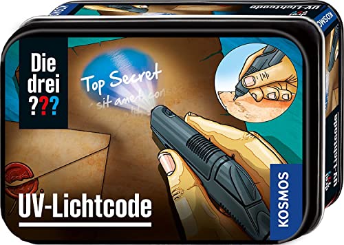 Die DREI ??? UV-Lichtcode (gr. Dose), Schwarz Die DREI ??? UV-Lichtcode (gr. Dose), Schwarz von Die drei