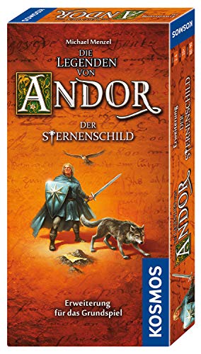 KOSMOS 691936 Die Legenden von Andor - Der Sternenschild, Erweiterung für das Grundspiel Die Legenden von Andor, ab 10 Jahren, Fantasy-Brettspiel von Kosmos