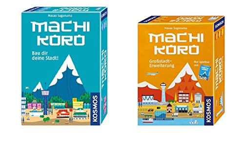 Kosmos 692322 - Machi Koro & 692568 - Machi Koro, Großstadt Erweiterung von Kosmos