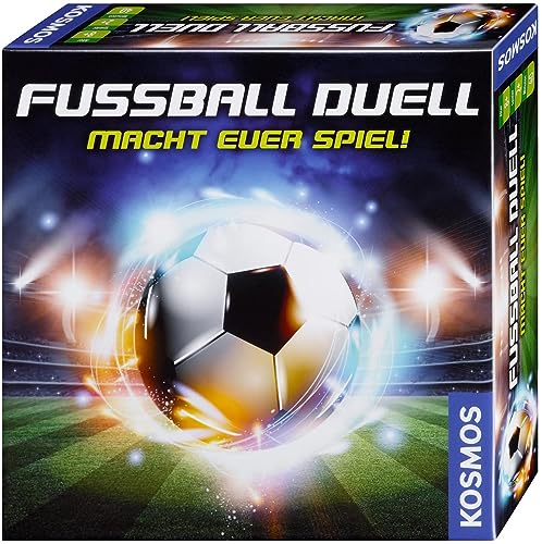 Kosmos 697792 Fußball-Duell, Macht euer Spiel, Taktisches Fußballspiel als Brettspiel, ab 8 Jahre, für 2-4 Personen, Kinderspiel, Gesellschaftsspiel, kleines Geschenk Kosmos 697792 Fußball-Duell, Macht euer Spiel, Taktisches Fußballspiel als Brettspiel, ab 8 Jahre, für 2-4 Personen, Kinderspiel, Gesellschaftsspiel, kleines Geschenk von Kosmos