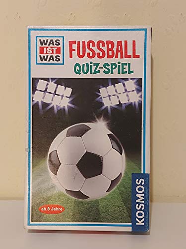 KOSMOS 699734 was ist was Fussball, spannendes Quiz-Spiel für Kinder ab 8 Jahre, Trumpfspiel Kartenspiel für Kinder, Fußball Quartett, Cooles Fußball Spiel von Kosmos