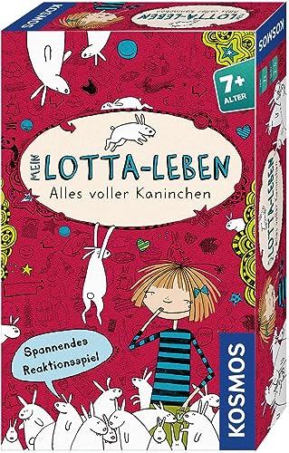 KOSMOS 711504 Mein Lotta-Leben, Das Spiel zur beliebten Buchserie „Mein Lotta-Leben“, Kinderspiel ab 7 Jahre für 2-4 Spieler, ideal als Reisespiel von Kosmos