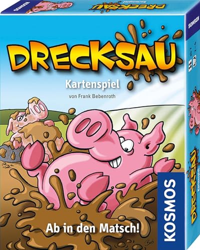 KOSMOS 740276 Drecksau Ab in den Matsch! lustiges Kartenspiel, Partyspiel für 2-4 Spieler ab 7 Jahre, Kinder, Familie, Erwachsene KOSMOS 740276 Drecksau Ab in den Matsch! lustiges Kartenspiel, Partyspiel für 2-4 Spieler ab 7 Jahre, Kinder, Familie, Erwachsene von KOSMOS