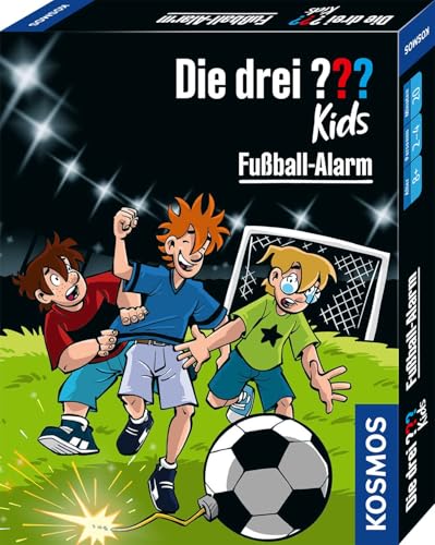 KOSMOS 741808 Die drei ??? Kids Fußball-Alarm, Kartenspiel für 2-4 Spieler ab 8 Jahren, Detektiv Kinderspiel, Die drei Fragezeichen, Fussball Kartenspiel KOSMOS 741808 Die drei ??? Kids Fußball-Alarm, Kartenspiel für 2-4 Spieler ab 8 Jahren, Detektiv Kinderspiel, Die drei Fragezeichen, Fussball Kartenspiel von Die drei