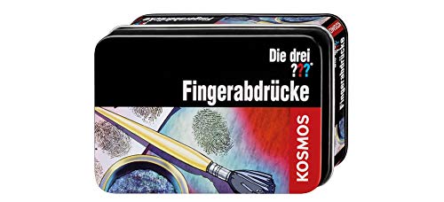 Kosmos Die DREI ??? Fingerabdrücke, Detektivspielzeug, Detektiv Ausrüstung, Detektiv Set, Mitbringsel Kindergeburtstag, Geschenk für Kinder ab 8-12 Jahre von Kosmos