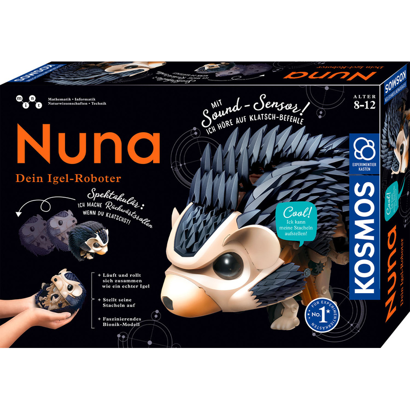 Kosmos Experimentierkasten "Nuna - Dein Igel-Roboter" von Kosmos