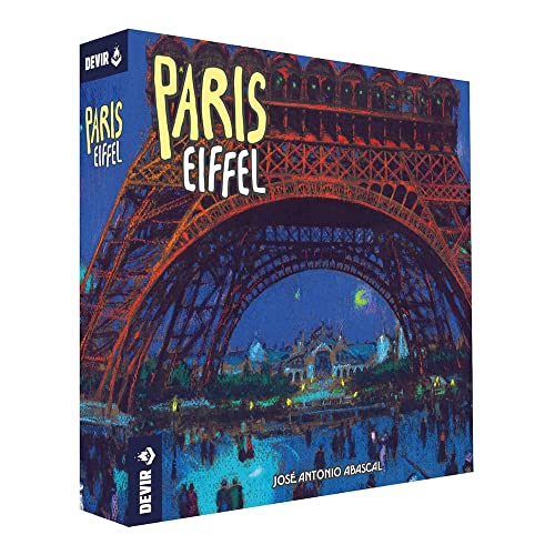 DEVIR BGPAREIF Thames & Kosmos Paris: Paris Eiffel, Erweiterungs-Fliesenplatzierung, Wettbewerbs-Strategie-Brettspiele für Erwachsene und Kinder, 2 Spieler, ab 8 Jahren, von Devir