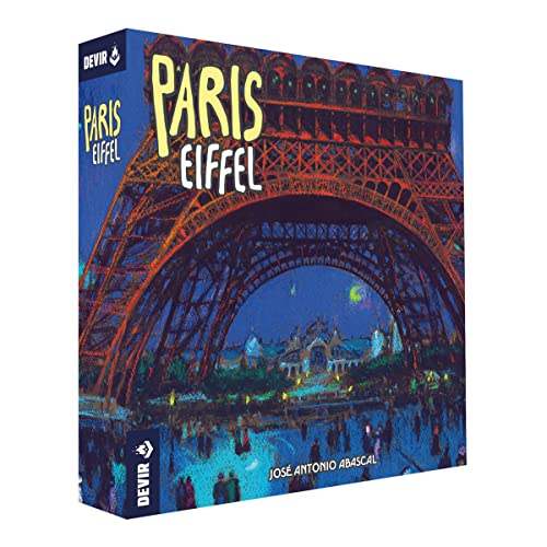 DEVIR BGPAREIF Thames & Kosmos Paris: Paris Eiffel, Erweiterungs-Fliesenplatzierung, Wettbewerbs-Strategie-Brettspiele für Erwachsene und Kinder, 2 Spieler, ab 8 Jahren, von Devir