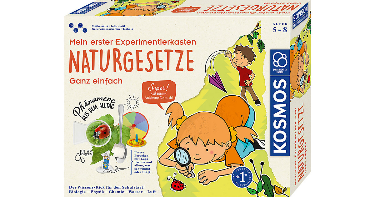 Mein erster Experimentierkasten Naturgesetze Mein erster Experimentierkasten Naturgesetze von Kosmos