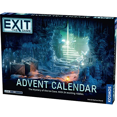 Thames & Kosmos, 693206, EXIT: Advent Calendar, The Mystery of The Ice Cave - 24 Riddles to Solve, 3D Rooms to Explore, Ages 10+ von Thames & Kosmos
