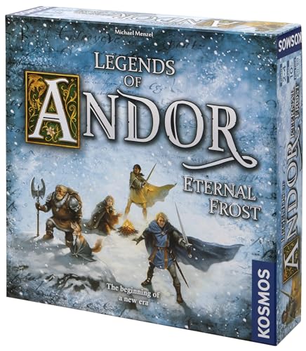Thames & Kosmos Legends of Andor: Ewiger Frost | Kooperativ | Fantasiespiel | Kosmos | Strategiespiel | Geschichtenerzählen | Abenteuerspiel von Thames & Kosmos