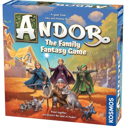 Thames & Kosmos, 691747, Legends of Andor: The Family Fantasy Game, Andor, 2-4 Players, Ages 7+ von Thames & Kosmos