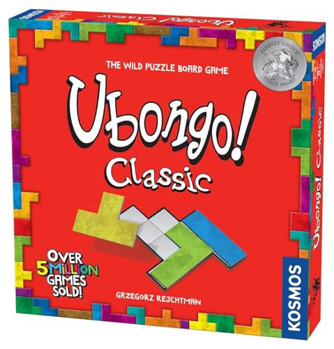 Thames & Kosmos - Ubongo!, Classic - Level: Beginner - Unique Puzzle Game - 1-4 Players - Puzzle Solving Strategy Board Games for Adults & Kids, Ages 8+, 696184 von Thames & Kosmos