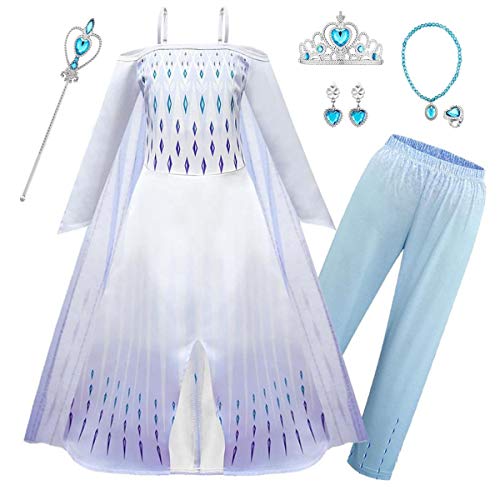 Kosplay Kinder Kostüm Schneekönigin 2 Kleidern, Prinzessin ELSA, langärmlig, für Mädchen, ELSA, Kleid, Weihnachten, Halloween, Cosplay, Party, Kostüm, 3-11 Jahre Gr. 120 cm , Stil 3 Kosplay Kinder Kostüm Schneekönigin 2 Kleidern, Prinzessin ELSA, langärmlig, für Mädchen, ELSA, Kleid, Weihnachten, Halloween, Cosplay, Party, Kostüm, 3-11 Jahre Gr. 120 cm , Stil 3 von Kosplay