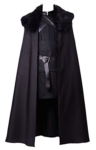 GoT Game of Thrones Jon Snow Night's Watch Outfit Cosplay Costume XXL von Kostor