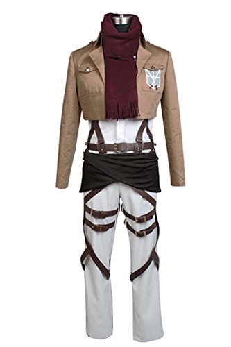 Shingeki no Kyojin Attack on Titan Mikasa Ackerman Cosplay Kostüm XS von Kostor
