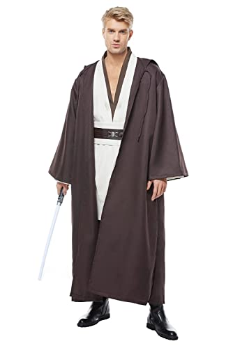 Kostor Obi Wan Kenobi Cosplay Kostüme für Erwachsene Herren XXL von Kostor