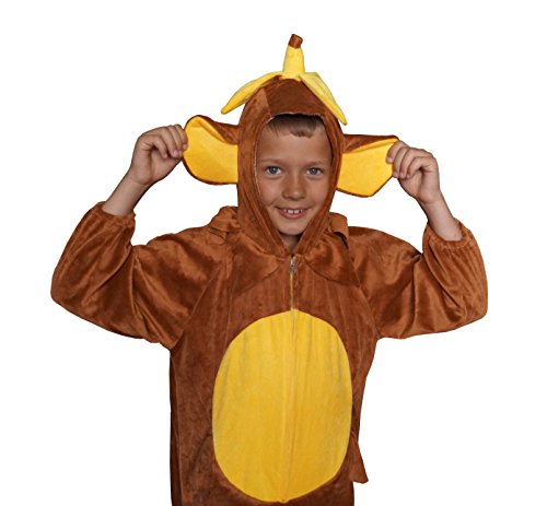 Schimpanse Karneval Kostüm Kinder Fasching extrem weich Gr. 128 Schimpanse Karneval Kostüm Kinder Fasching extrem weich Gr. 128 von Kostüm Stars