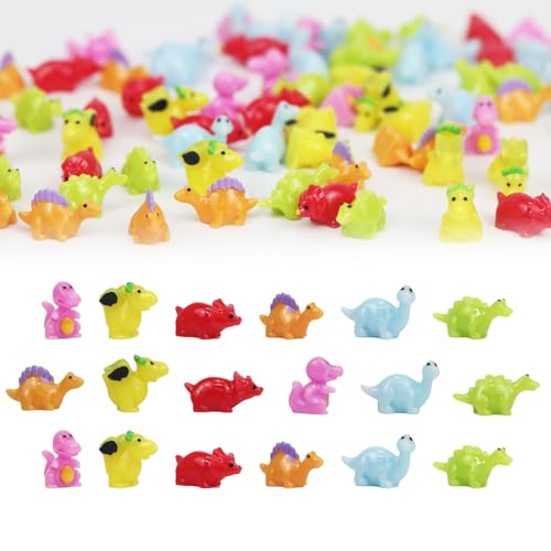 Kotkiddy 90 Stück Mini Harz Dinosaurier, Mini Harzdinosaurier, Kleine Dinosaurier Bunte Dinosaurier, Winzige Dinosaurier Miniaturfiguren Für Aquarium DIY Landschaft Kotkiddy 90 Stück Mini Harz Dinosaurier, Mini Harzdinosaurier, Kleine Dinosaurier Bunte Dinosaurier, Winzige Dinosaurier Miniaturfiguren Für Aquarium DIY Landschaft von Kotkiddy