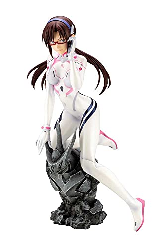 Kotobukiya Evangelion 4 PVC Statue 1/6 Mari Makinami Illustrious White Plugsuit Ver. 24 cm, PP981, Mehrfarbig von Kotobukiya