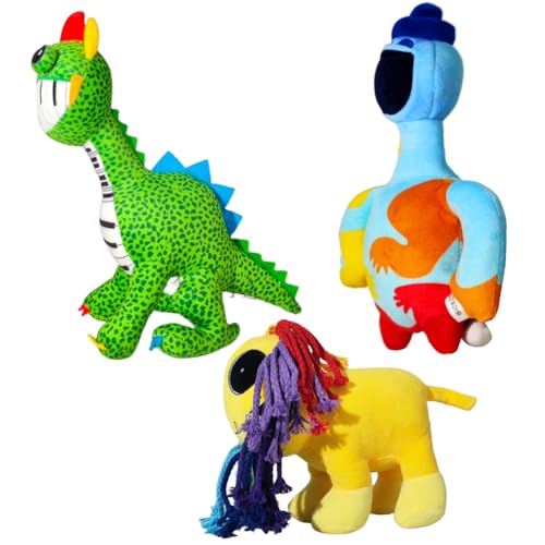 Kouipoie 11 Zoll Critters Plüschtiere, Funny Nightmare Chops Plush Toy, Weihnachten, Halloween und Geburtstage für Gaming-Fans! (3PCS) von Kouipoie