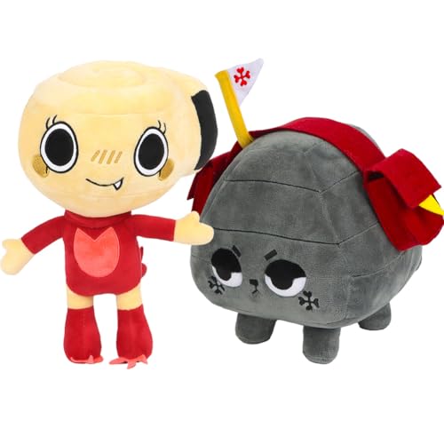 Kouipoie Dandy'S World PlüSchtier,13" Weiches Plush Toy FüR Kinder,Niedliche Critters PlüSchtiere FüR Jungen&MäDchen Ab 4 Weihnachten,Geburtstage&Gaming-Fans (2PCS) von Kouipoie