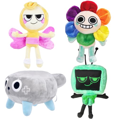 Kouipoie Dandy's World Plüschtier,13" Weiches Kuscheltier,Niedliche Plüschtiere für Kinder, Jungen und Mädchen im Alter von 4 5 6 7 8 9 10+ Fans,Ideal für Geburtstage. (C 4PCS) von Kouipoie