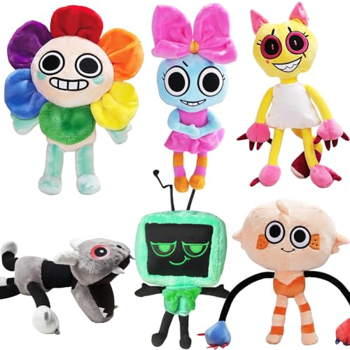 Kouipoie Dandy's World Plüschtier,13" Weiches Kuscheltier,Niedliche Plüschtiere für Kinder, Jungen und Mädchen im Alter von 4 5 6 7 8 9 10+ Fans,Ideal für Geburtstage. (6PCS) von Kouipoie