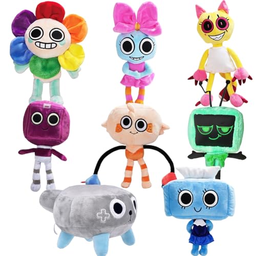 Kouipoie Dandy's World Plüschtier,13" Weiches Kuscheltier,Niedliche Plüschtiere für Kinder, Jungen und Mädchen im Alter von 4 5 6 7 8 9 10+ Fans,Ideal für Geburtstage. (8PCS) von Kouipoie