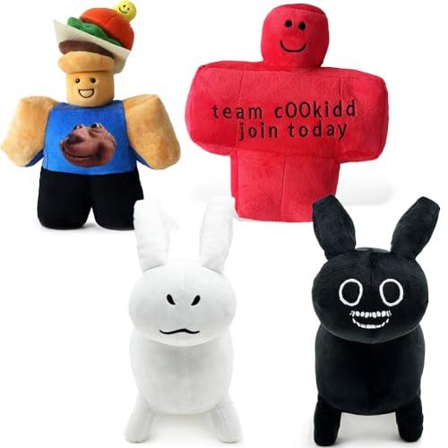 Kouipoie Forsaken Gubby PlüSchtiere Kuscheltier Set,Weiche Critters Plushies FüR Kinder Und Erwachsene,Lustige PlüSchtiere Deko Plush Toy FüR Zuhause. (4PCS) von Kouipoie