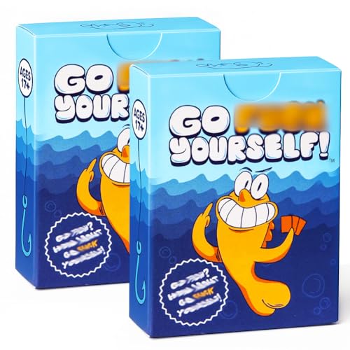 Kouipoie Go Fish Kartenspiel Für Erwachsene,Lustiges Gesellschaftsspiel Mit Frechem Humor,Adult Go Fish Card Game,Spiel des Lebens Für Partys,Reisen,Gag Geschenk & Card Games Reisespiele. (2PCS) von Kouipoie