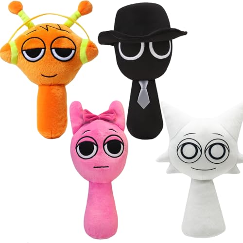 Kouipoie Sprunki PlüSchtier,9.8zoll Lustige Sprunki Plushies FüR Gaming-Fans,Super Weiches Sammelbares PlüSchtier,Weihnachten Geburtstag Geburtstage FüR 4 5 6 7 8 9 10+Jahre Alt StrumpffüLler. (4PCS) Kouipoie Sprunki PlüSchtier,9.8zoll Lustige Sprunki Plushies FüR Gaming-Fans,Super Weiches Sammelbares PlüSchtier,Weihnachten Geburtstag Geburtstage FüR 4 5 6 7 8 9 10+Jahre Alt StrumpffüLler. (4PCS) von Kouipoie