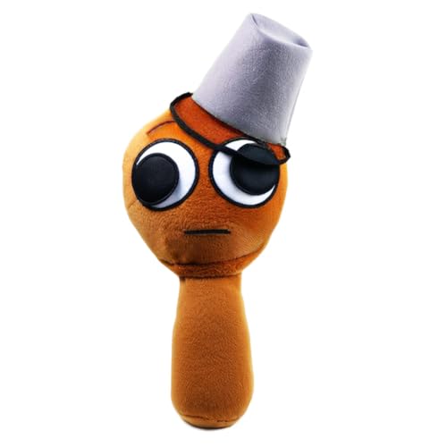S-prunki PlüSchtier,9.8zoll Lustige S-prunki Plushies FüR Gaming-Fans,Weihnachten Geburtstag Geburtstage FüR4 5 6 7 8 9 10+Jahre Alt StrumpffüLler,Super Weiches Sammelbares PlüSchtier. (Braun) von Kouipoie