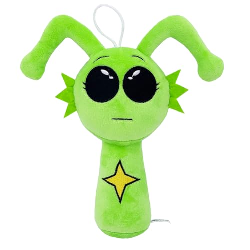 Kouipoie Sprunki Plüschtier,7.8" Weiches Kuscheltier für Kinder & Erwachsene,Lustiges Sprunki Plush Spielzeug als Geschenk zu Geburtstag,Ostern,Sprunki Toys Fans Lieben Es. (Green A) von Kouipoie