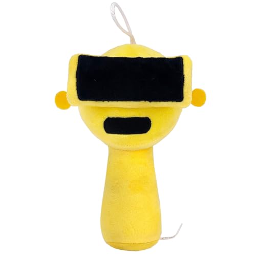 Kouipoie Sprunki Plüschtier,7.8" Weiches Kuscheltier für Kinder & Erwachsene,Lustiges Sprunki Plush Spielzeug als Geschenk zu Geburtstag,Ostern,Sprunki Toys Fans Lieben Es. (Yellow) von Kouipoie