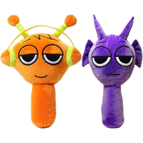 S-prunki PlüSchtier,9.8zoll Lustige S-prunki Plushies FüR Gaming-Fans,Weihnachten Geburtstag Geburtstage FüR4 5 6 7 8 9 10+Jahre Alt StrumpffüLler,Super Weiches Sammelbares PlüSchtier. (2PCS-B) von Kouipoie