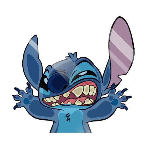Stitch Funny Hitting Glass Cartoon Anime Cartoon Vinyl Aufkleber Aufkleber für Auto LKW Laptop Stitch Funny Hitting Glass Cartoon Anime Cartoon Vinyl Aufkleber Aufkleber für Auto LKW Laptop von Koumyou