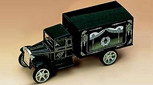 Leichenwagen 1924 Kovap schwarz Blech Blechspielzeug 0604 von KOVAP